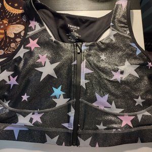 Zip Front Sports Bra